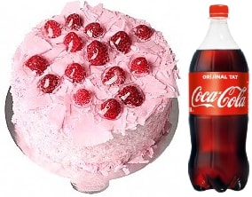 Frambuazlı Pasta Yoğun Frambuaz