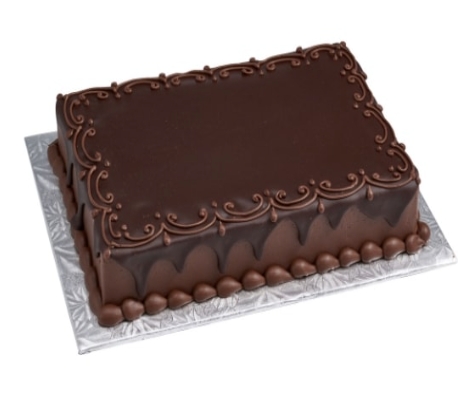 Profesyonel Pastacılık 100 Kişilik Çikolatalı Yaş Pasta